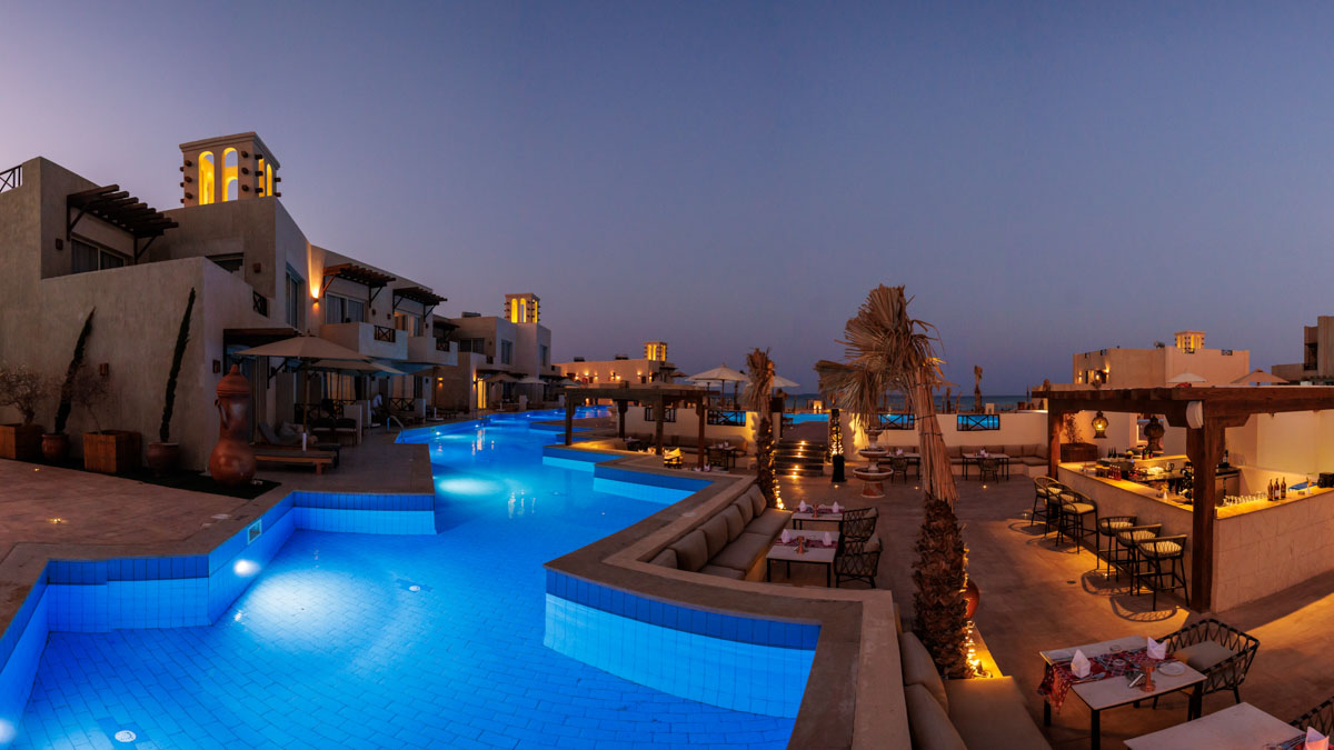 Hotelfotografie im Hotel Ägypten True Beach Resort Schauinsland Reisen mit Zimmern, Pool und Interieur