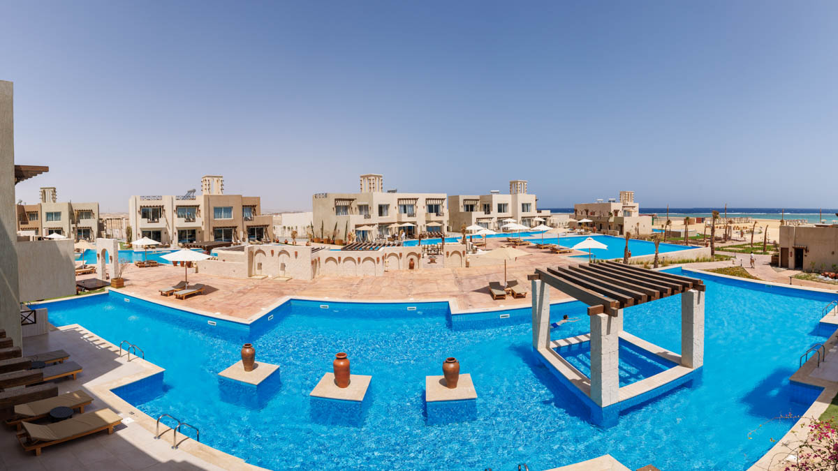 Hotelfotografie im Hotel Ägypten True Beach Resort Schauinsland Reisen mit Zimmern, Pool und Interieur