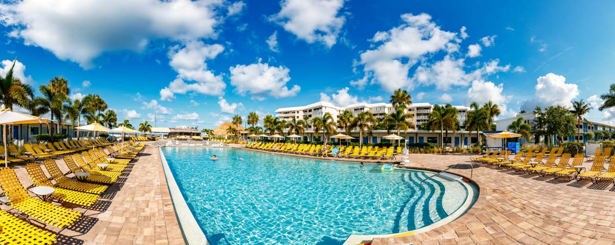 Hotelfotografie im Hotel in Florida Postcard Inn mit Zimmern, Außenbereichen und Atmosphäre