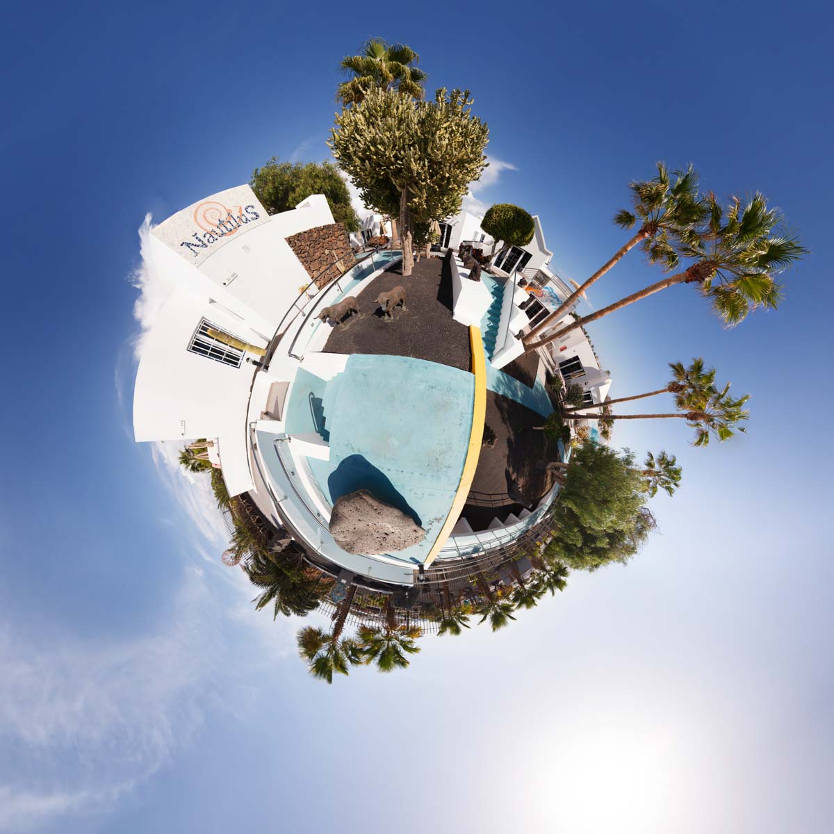 Professionelle Hotelfotografie im Hotel Nautilus Lanzarotemit Fokus auf Räume und Stimmung