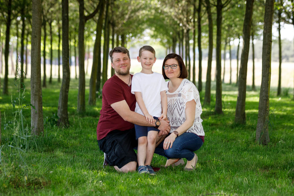 Fotoshooting Familie Rheinpark
